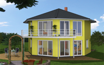 Energieeffizienzhaus fü junge Familien