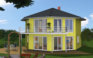 Energieeffizienzhaus für junge Familien