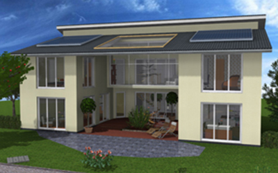 Energieeffizienzhaus für junge Familien